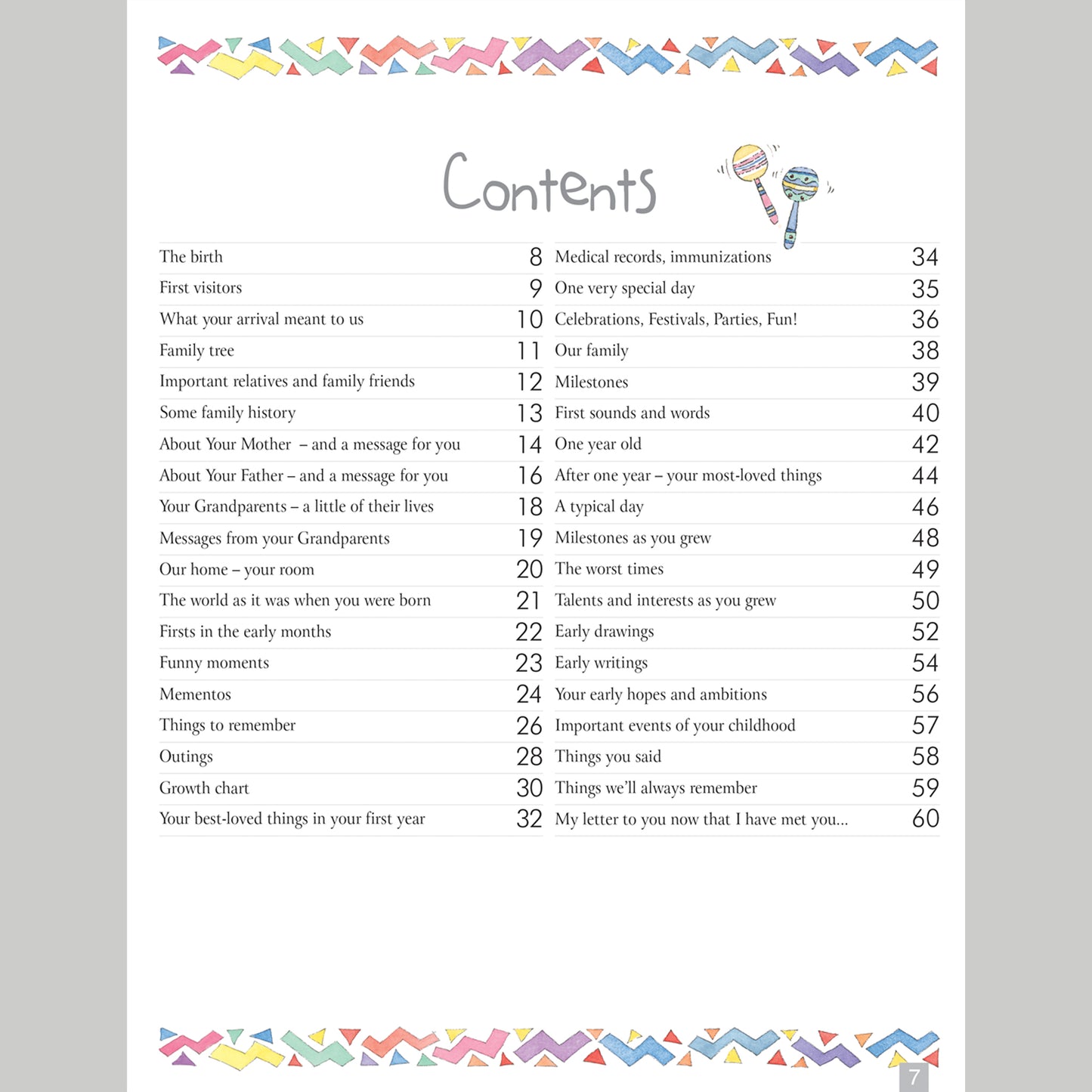 Baby Record Book
