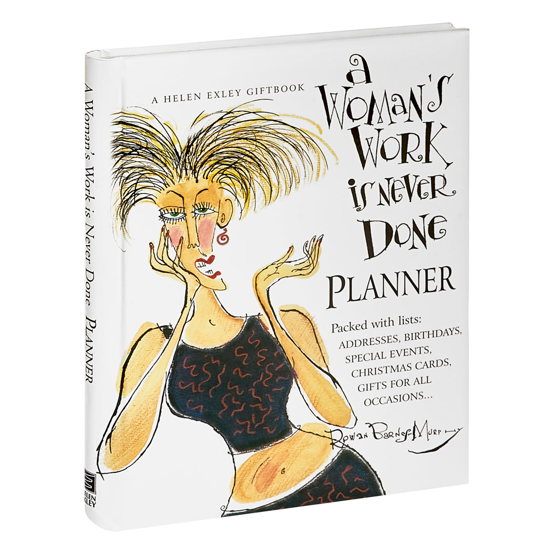 A Woman's Work is never Done Planner