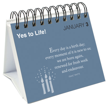 365 Yes to Life! - A positive thought for each day